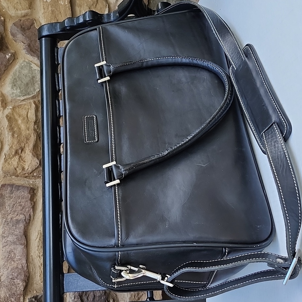 HARTMANN LEATHER UNISEX TRAVEL BAG - Picture 12 of 12